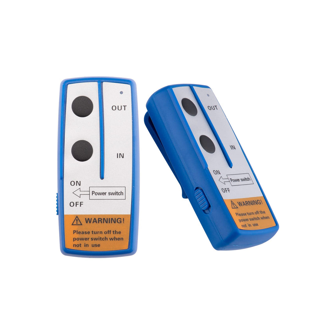 Wsays transmitter back open showing battery compartment, simple battery replacement benefit