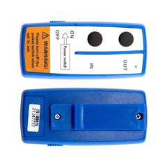 Wsays transmitter front view with buttons, fast remote control benefit