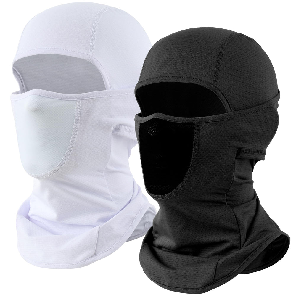 WTACTFUL front view showing full face coverage and sun protection benefit