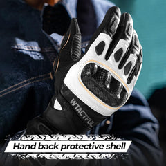 WTACTFUL touchscreen fingertip demonstrating device use without removing gloves