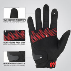 WTACTFUL faux suede palm with silicone grip highlighting better throttle control