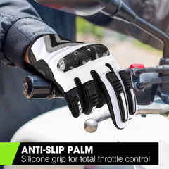 WTACTFUL touchscreen fingertip close-up enabling phone and GPS use without removal