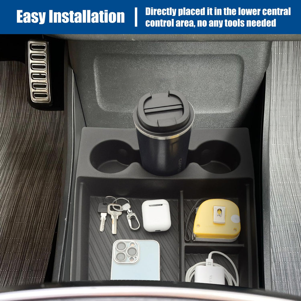 Wuchurth lifestyle image in Rivian cabin demonstrating reduced rattle and clutter