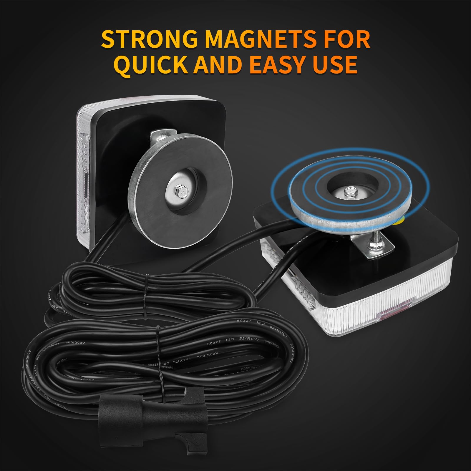 WUSHIXAN magnet close-up highlighting strong hold for quick attachment