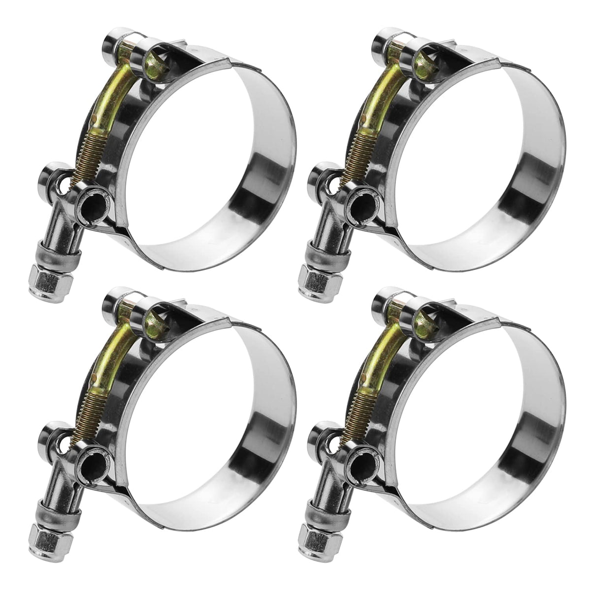 WYSIWYKA front view showing four clamps, durable pack and clear sizing benefit