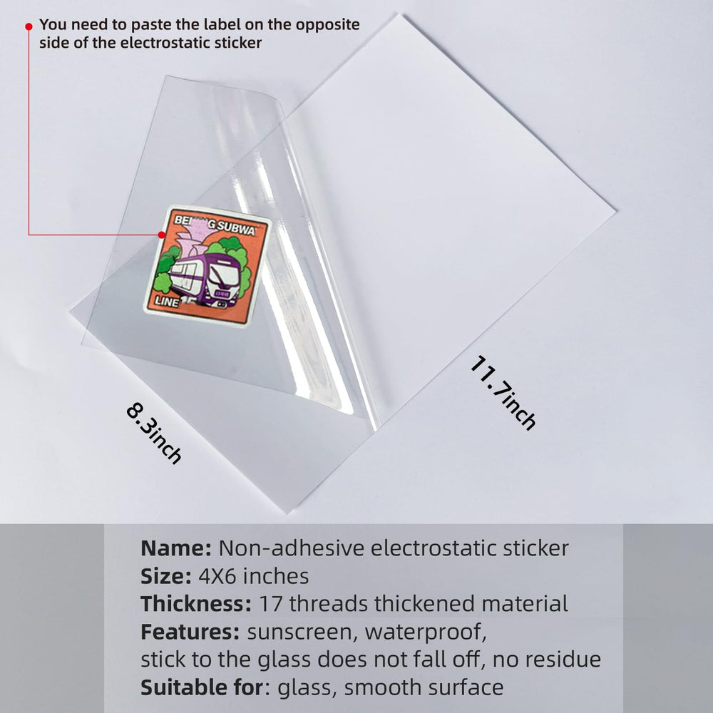 WZCNDIDI close-up of transparent film texture illustrating durability