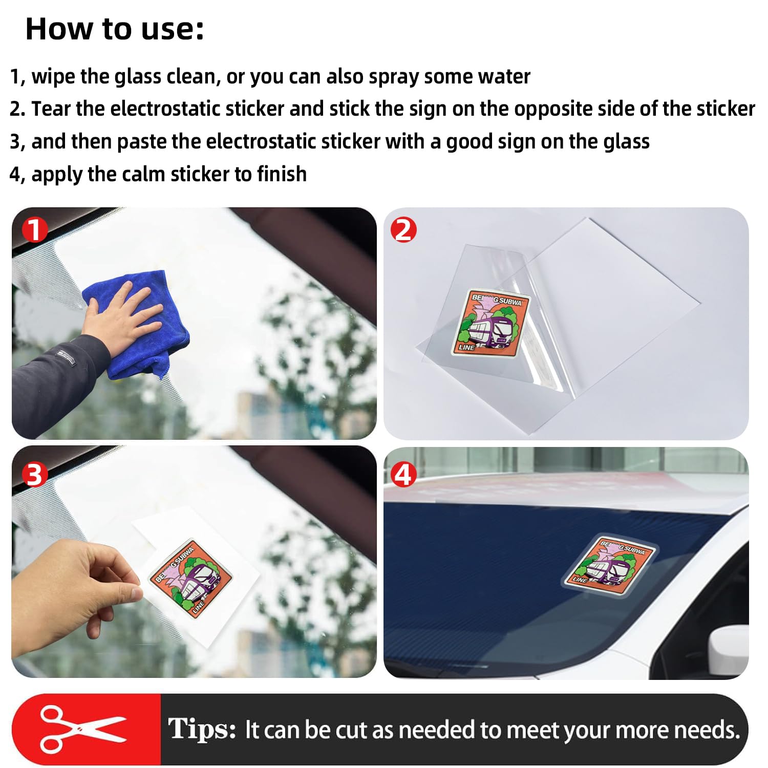 WZCNDIDI lifestyle view inside car showing sunshade and privacy use