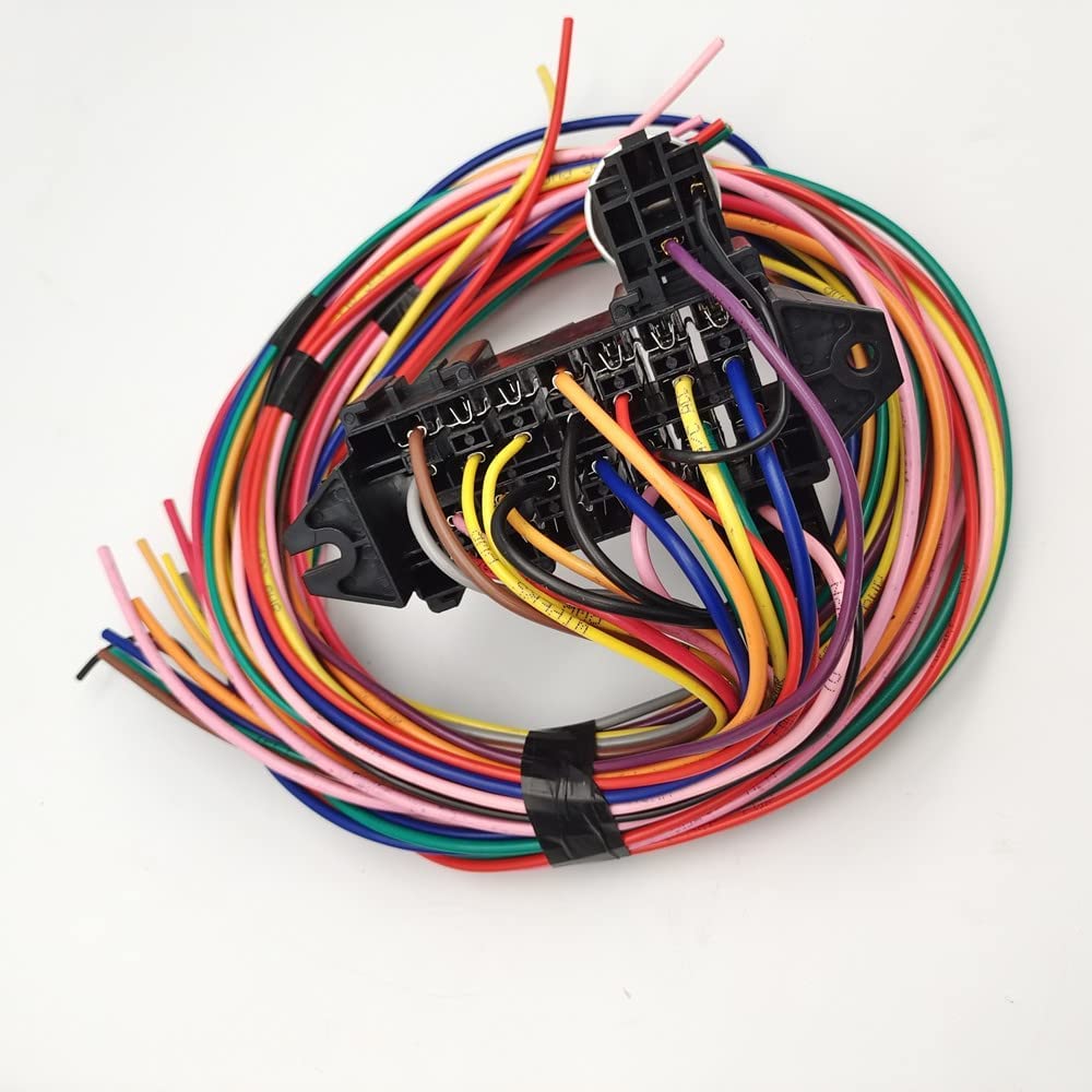 WZruibo main harness run measured to show extra-long 9 ft. length for flexible routing
