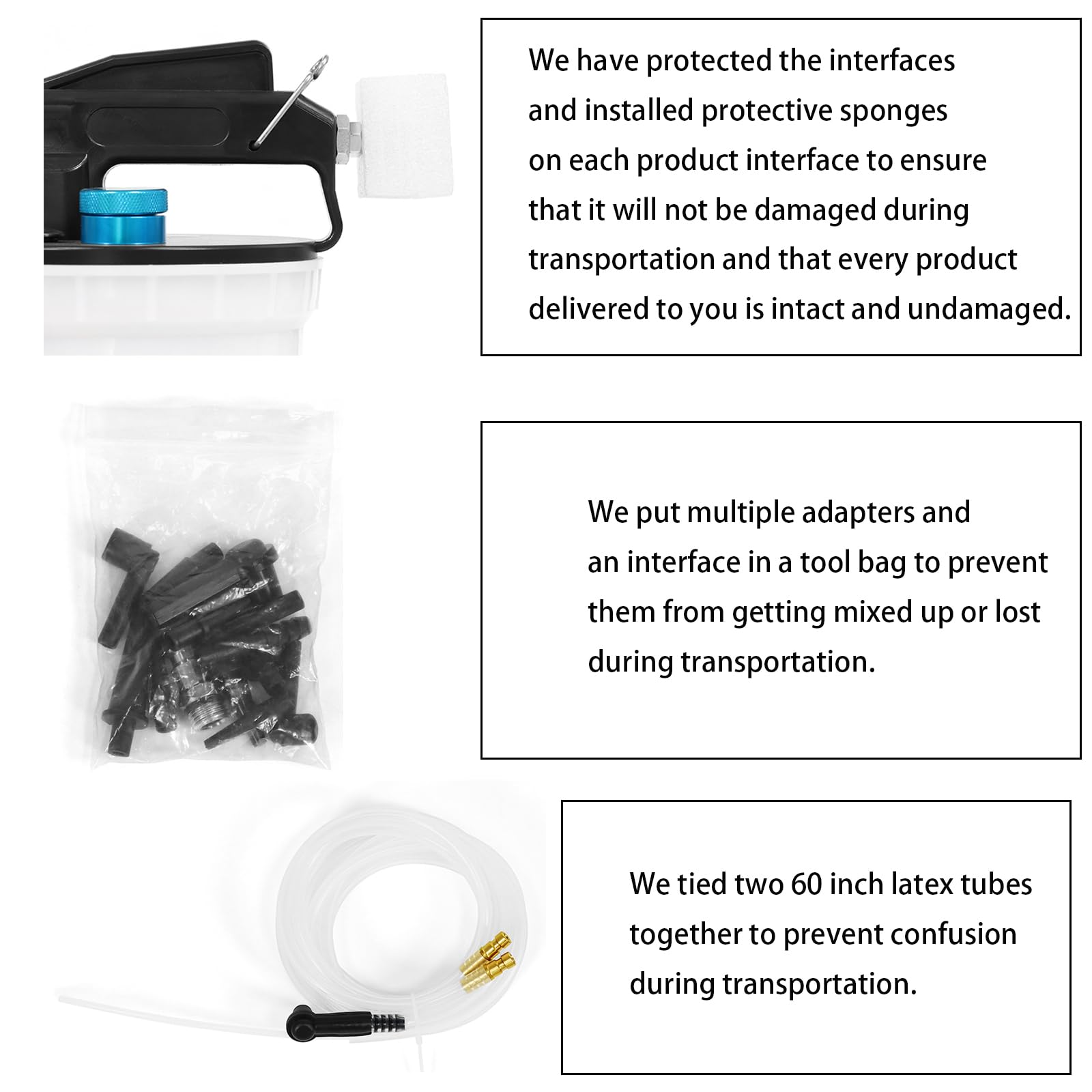 Wzyblixo durable ABS construction detail illustrating robust, chemical‑resistant parts