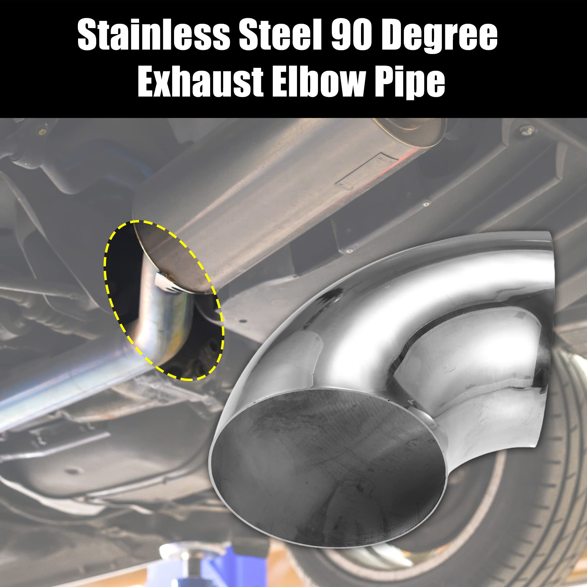 X AUTOHAUX close-up of mandrel bend demonstrating smoother airflow