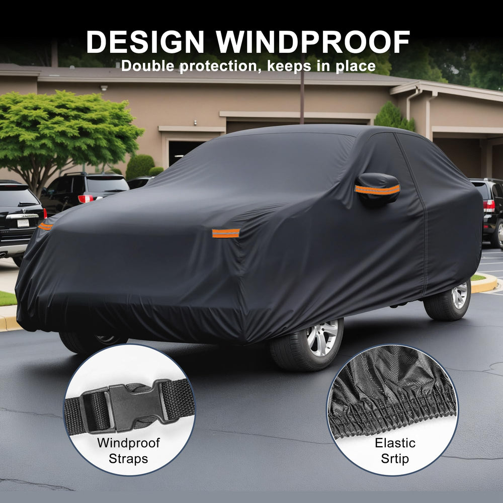 X AUTOHAUX 210D-PU Oxford fabric texture resists water and debris
