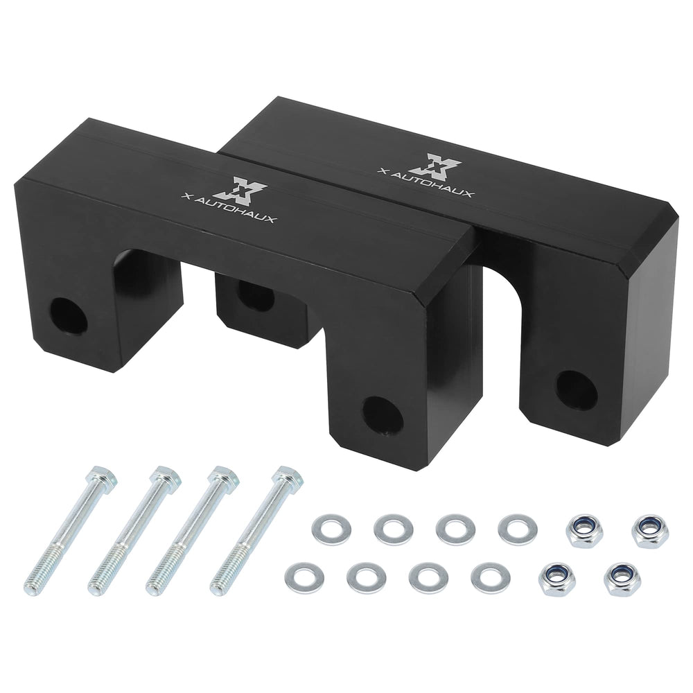 X AUTOHAUX hardware kit contents laid out for easier installation benefit