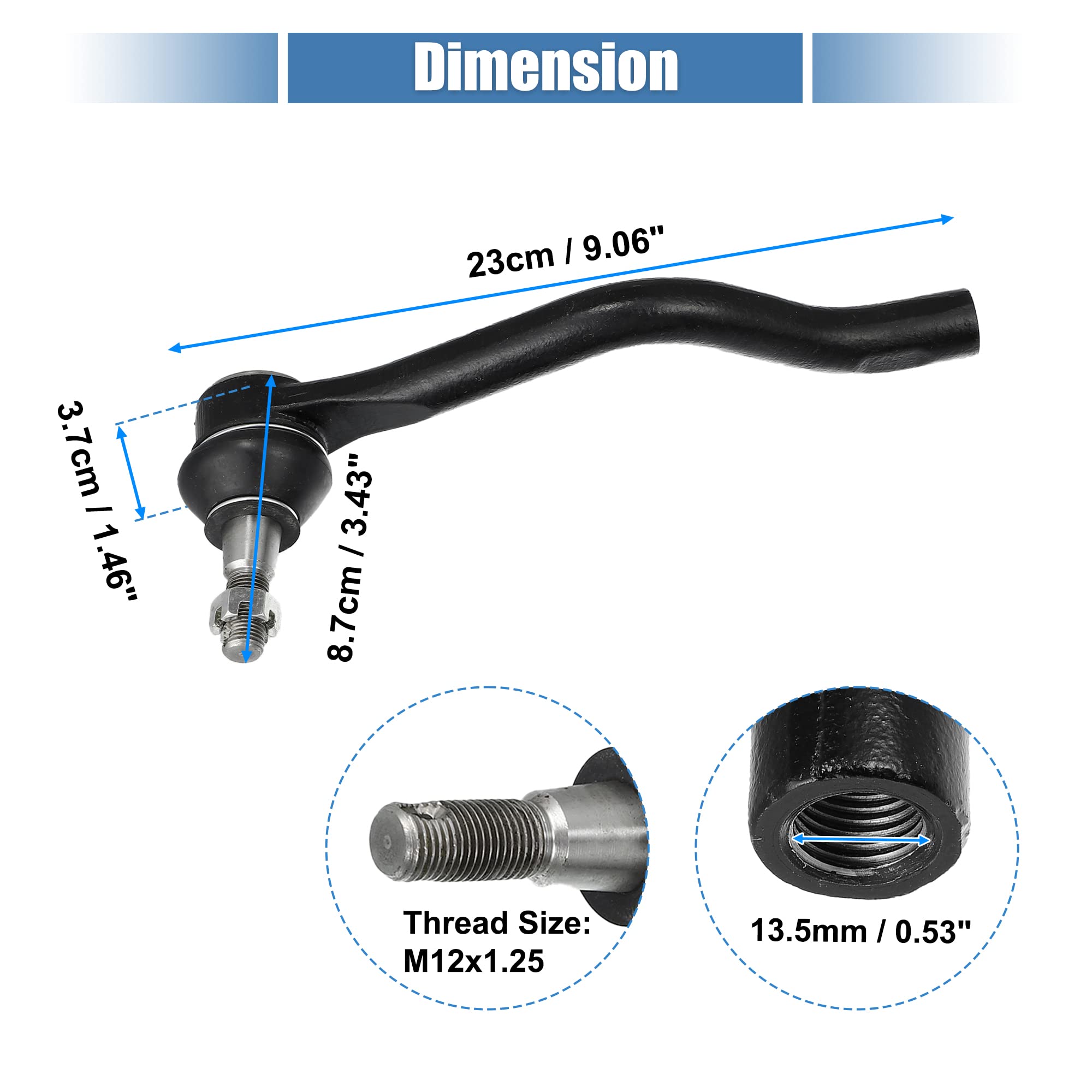 X AUTOHAUX protective rubber boot focus showing sealed joint for dust and moisture protection