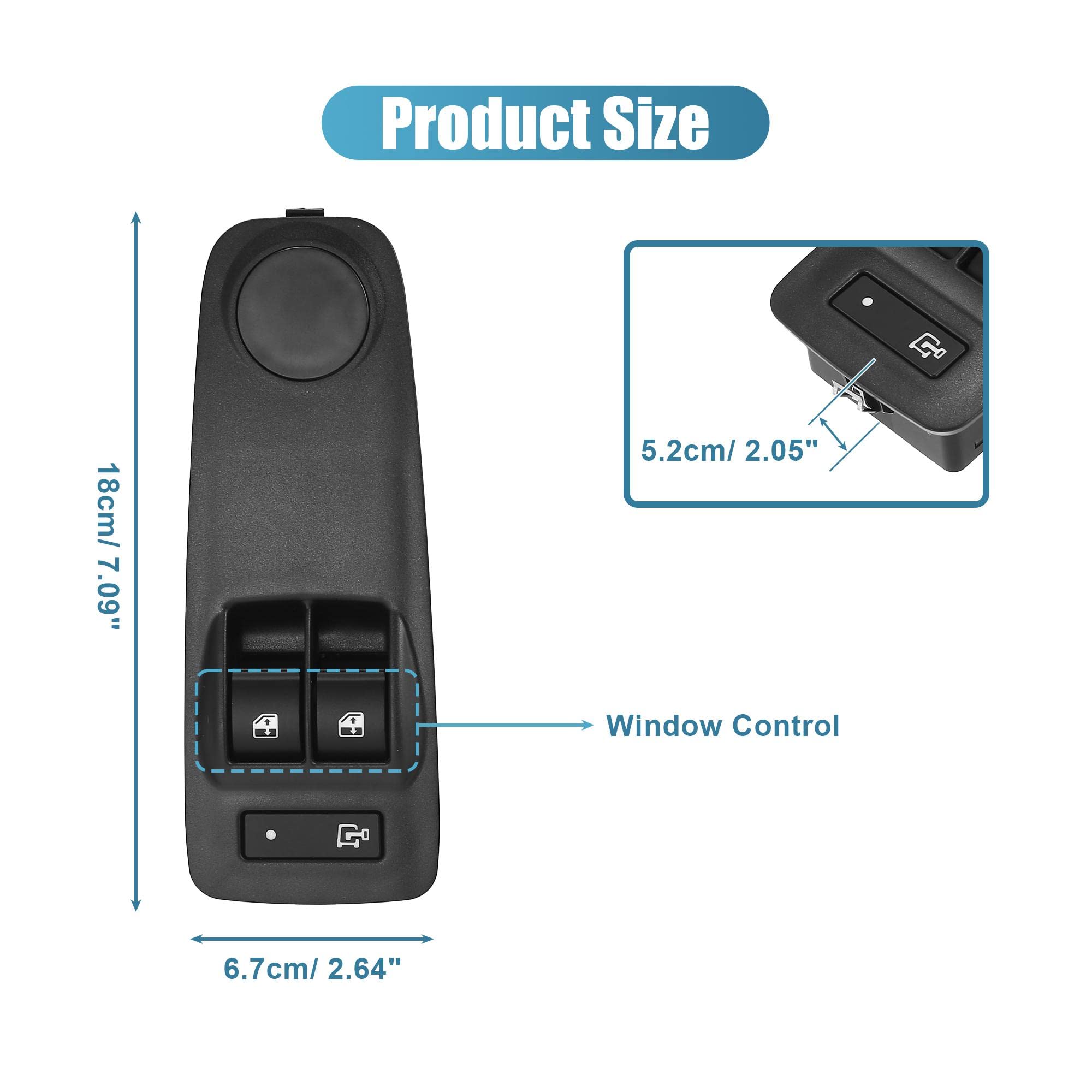X AUTOHAUX close detail of button texture and labeling for confident tactile control