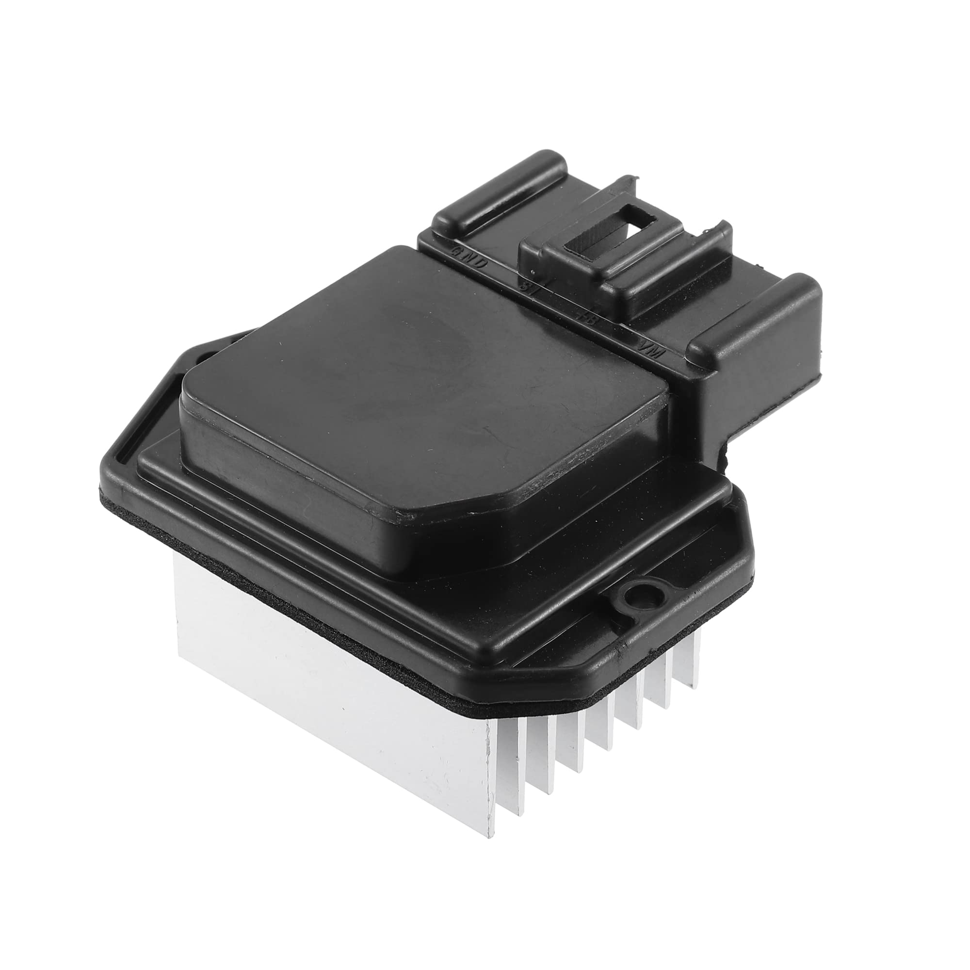 X AUTOHAUX blower resistor installed in vehicle HVAC housing for restored fan control