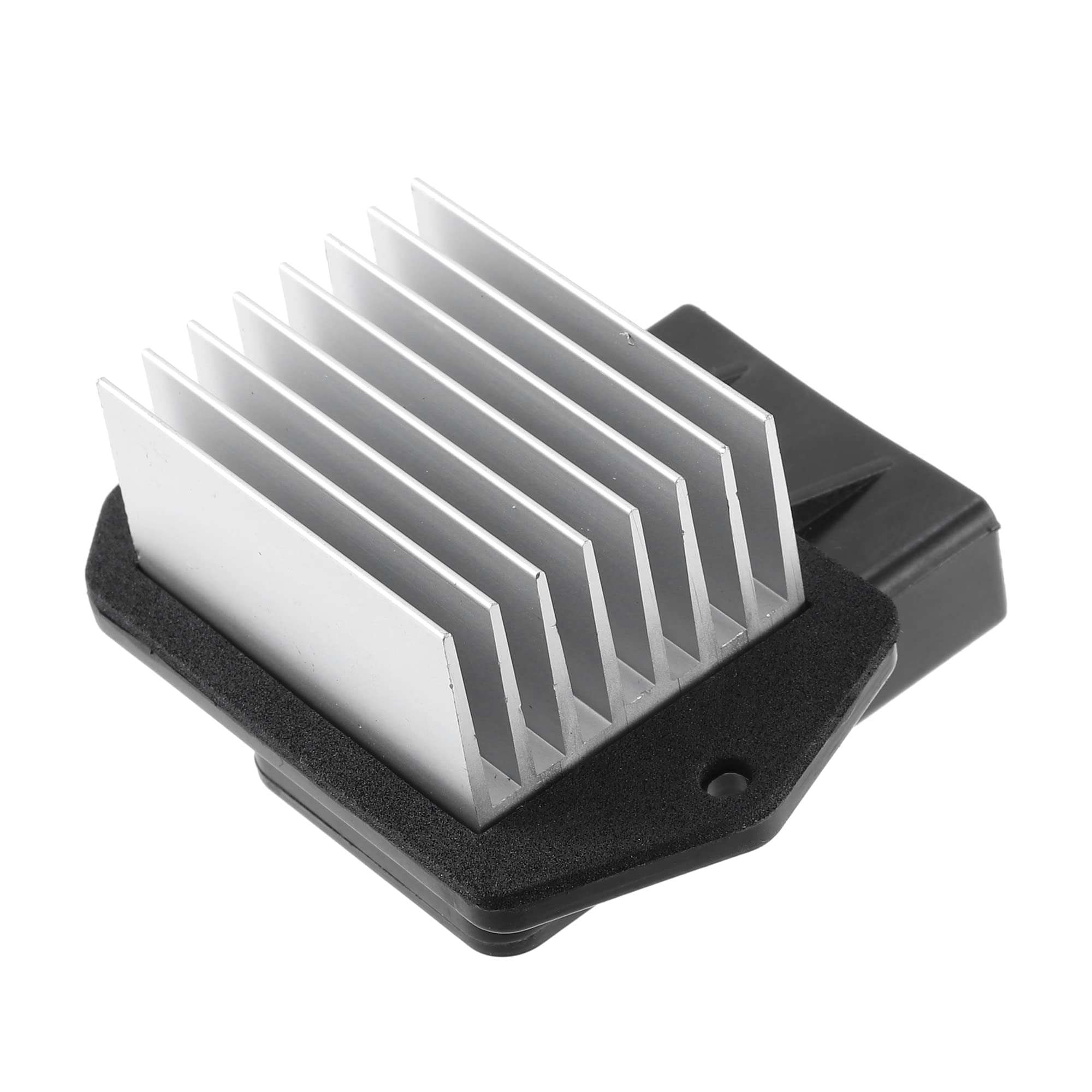 X AUTOHAUX resistor held in hand to show scale and compact, easy-replace size