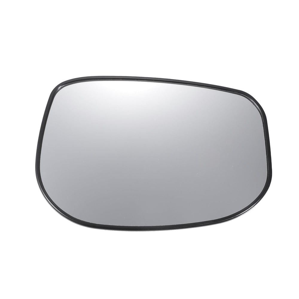 X AUTOHAUX right-side mirror front view showing exact-fit shape and clear reflection benefit