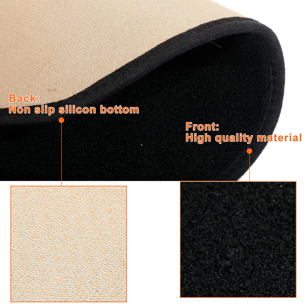 X AUTOHAUX polyester texture detail showing breathable soft material benefit