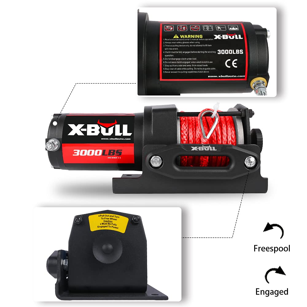 X-BULL labeled wiring lengths close-up showing clear connections for fast hookup