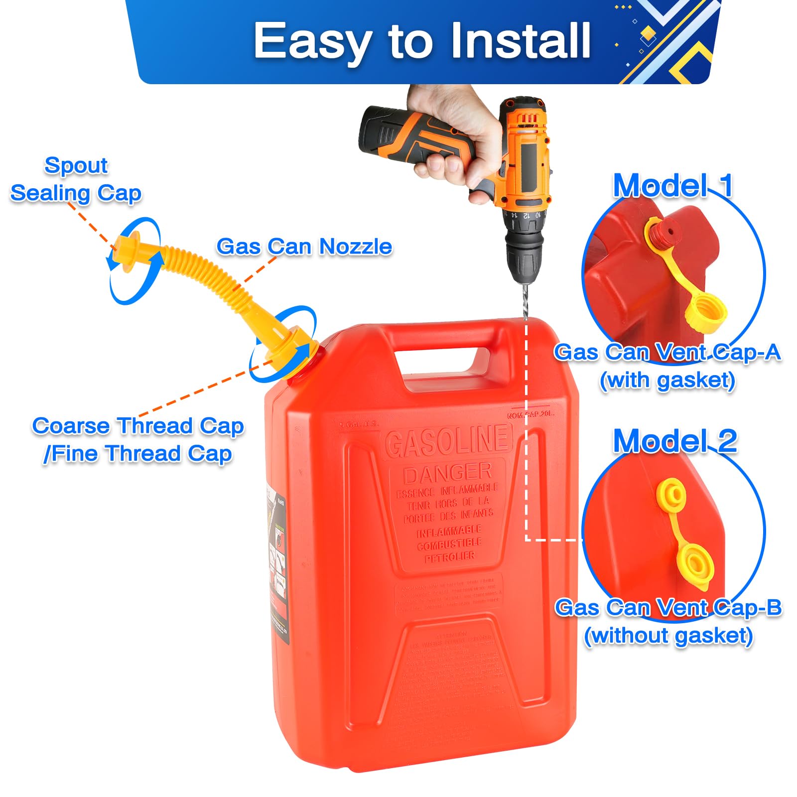 x-vesolje installed on metal can showing secure, drip-free attachment
