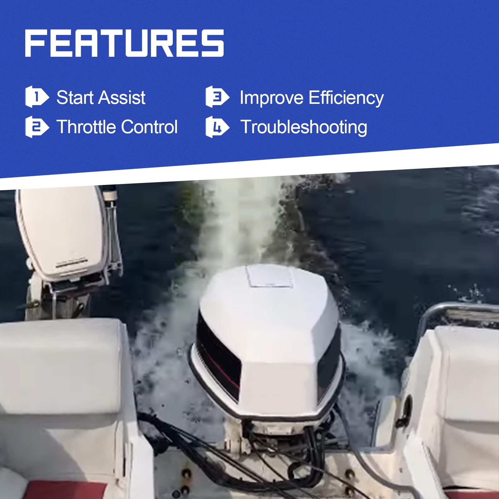X4XZ installed in outboard engine showing restored priming for quicker starts