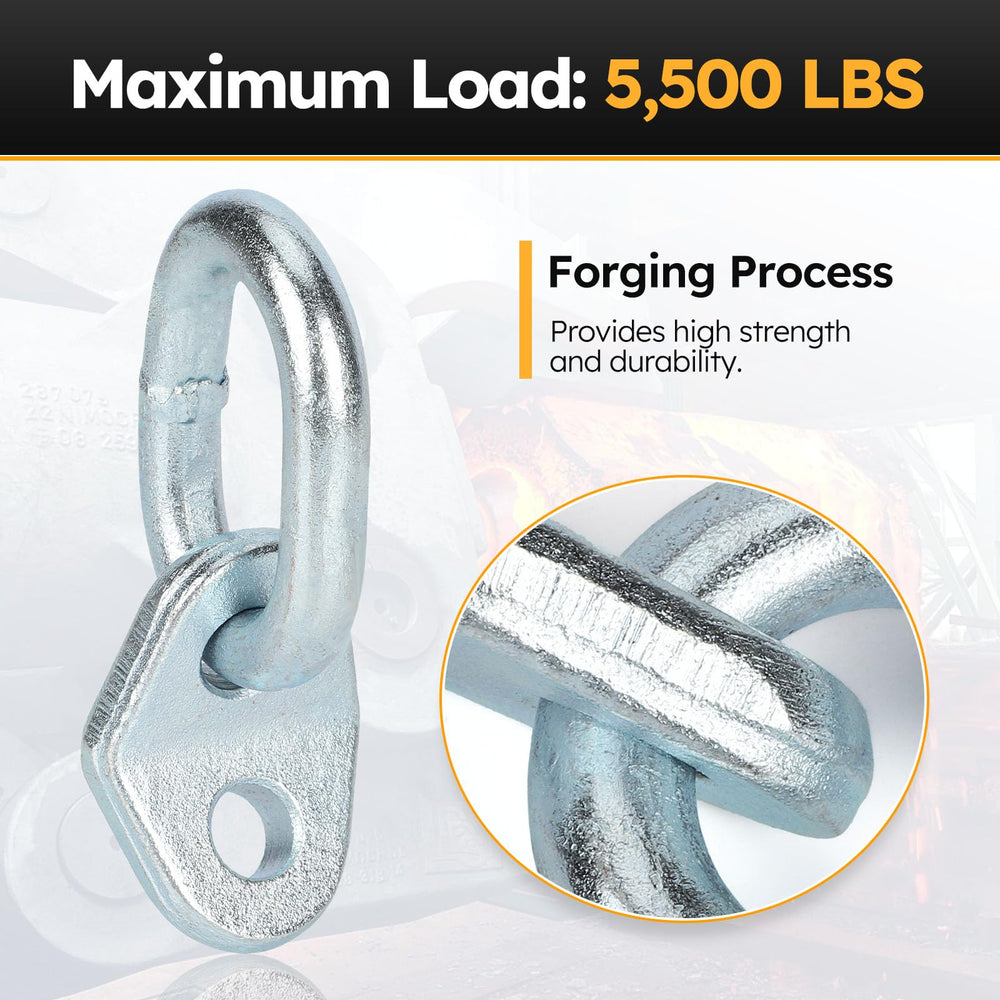 X4XZ galvanized finish on bracket protecting against rust for longer service