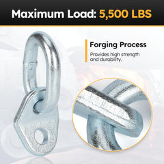 X4XZ galvanized finish on bracket protecting against rust for longer service