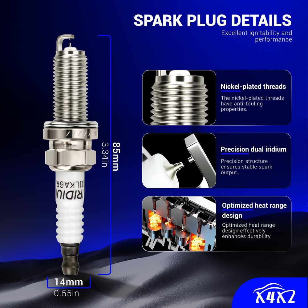 X4XZ spark plug in a garage installation scene showing DIY-friendly replacement benefit