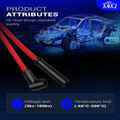 X4XZ 90° distributor boot detail showing secure HEI fit