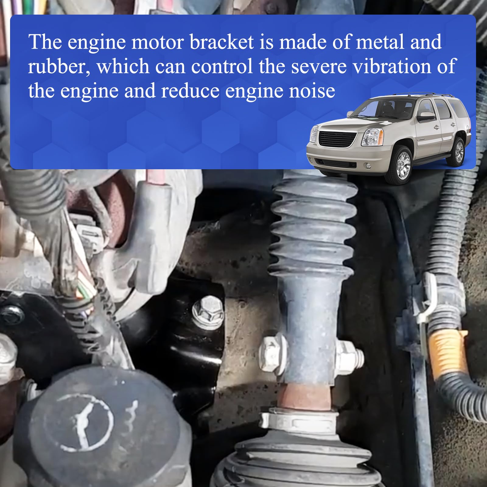 X4XZ A5365HY installed in engine bay showing correct alignment benefits