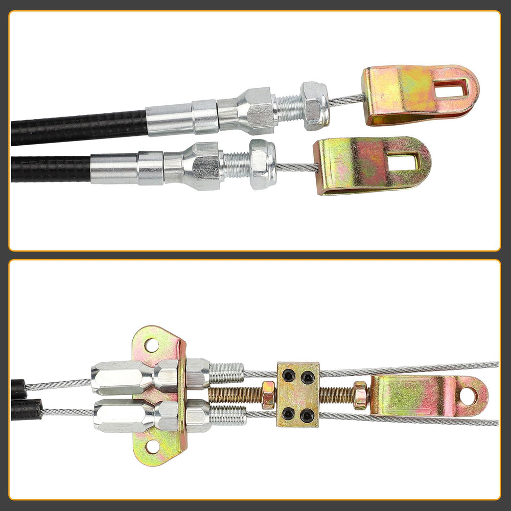 X4XZ clevis and housing end adjuster detail showing adjustable fit and reliable connection