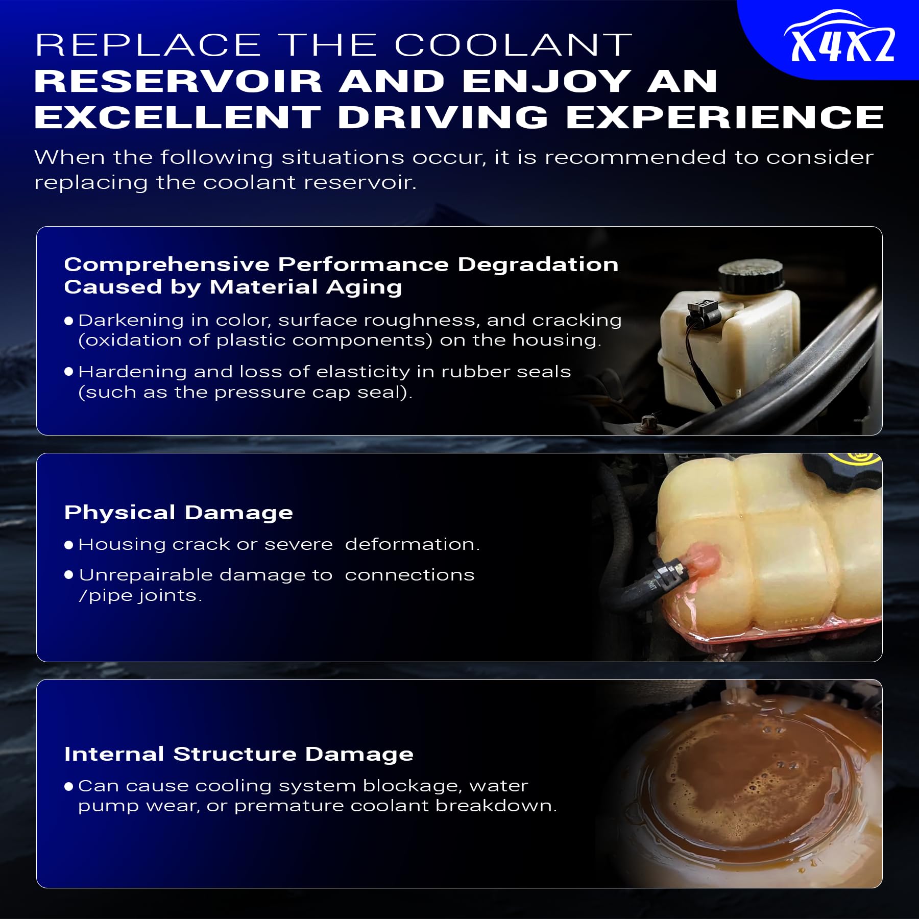 X4XZ reservoir next to a ruler illustrating size and fit reference