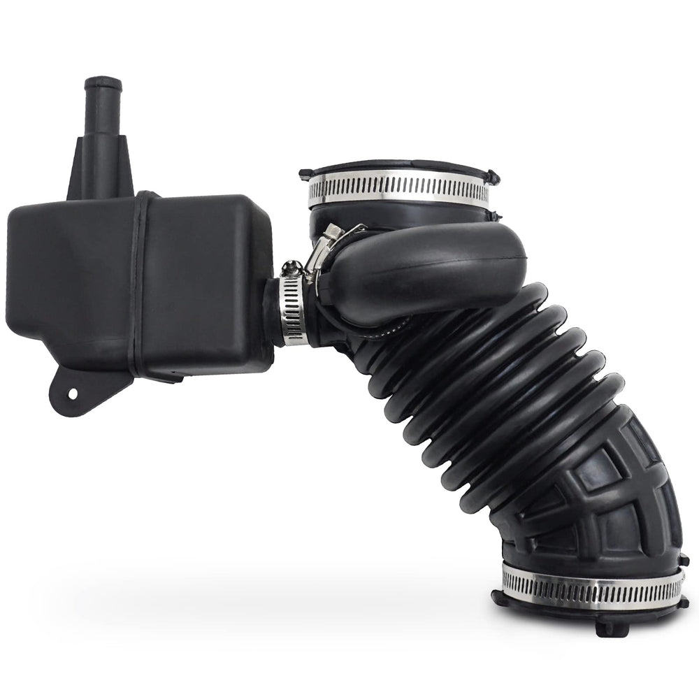 X4XZ front view of intake hose showing fit and shape for easy replacement