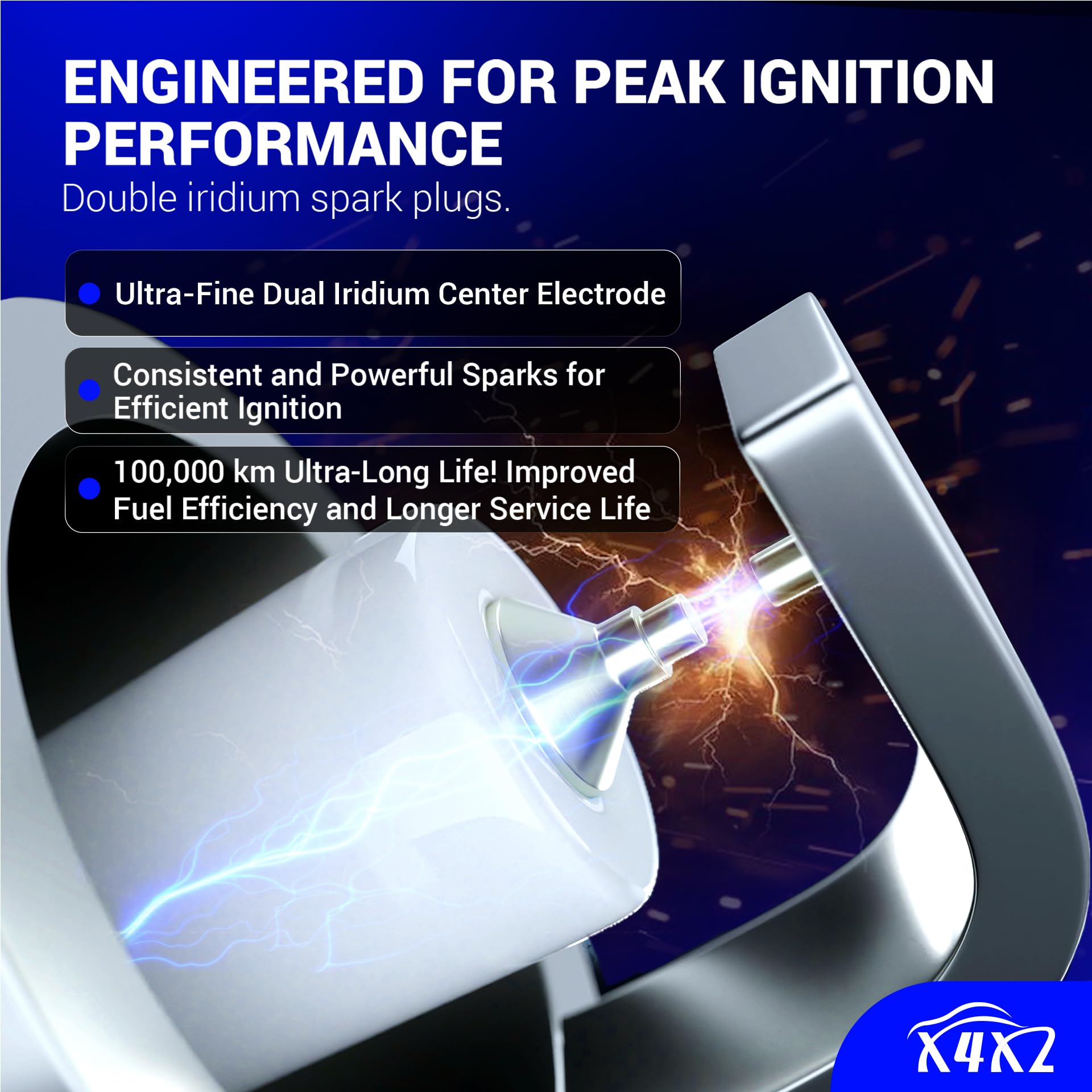 X4XZ ignition kit laid out conveying all included components