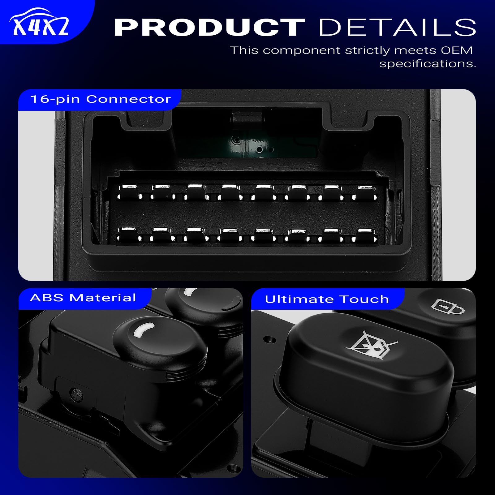X4XZ switch visible in Accent cabin, highlights restored convenience and control