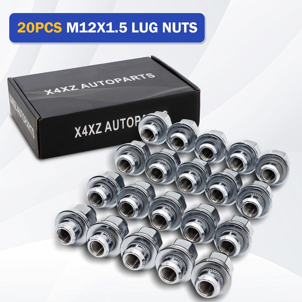 X4XZ lug nuts on workbench in garage illustrating installation-ready convenience