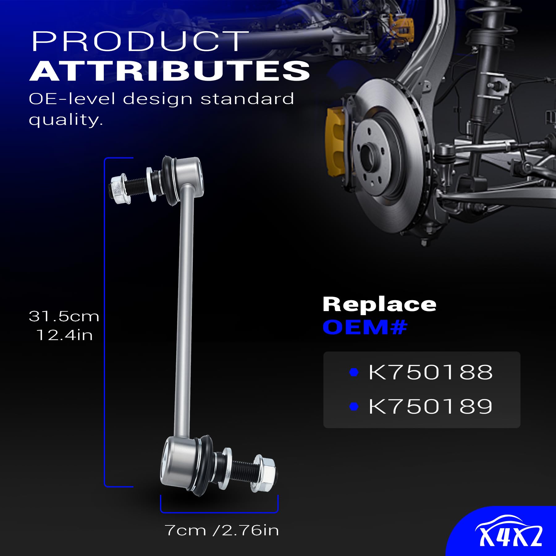 X4XZ neoprene boot detail protecting joint and extending part life under harsh conditions