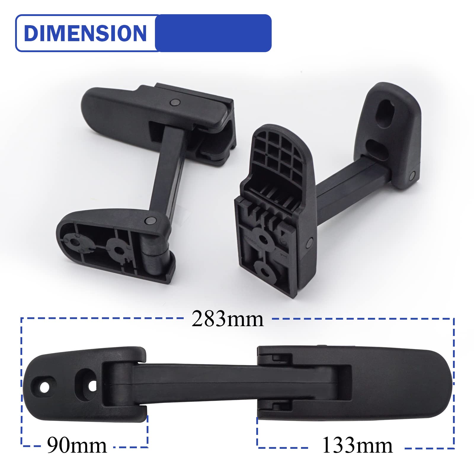 X4XZ scale comparison with ruler to confirm dimensions and straightforward replacement fit