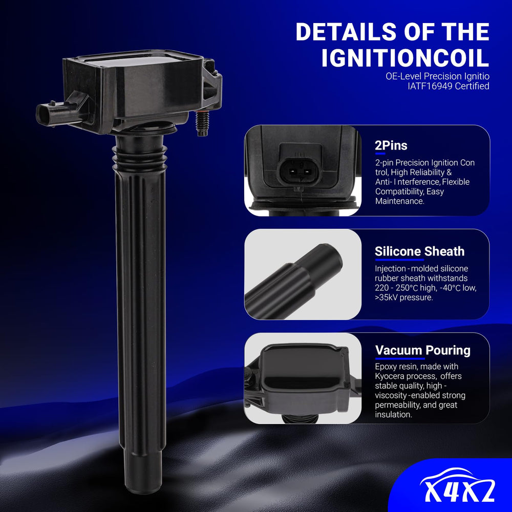 X4XZ product label listing vehicle compatibility for correct-fit confirmation