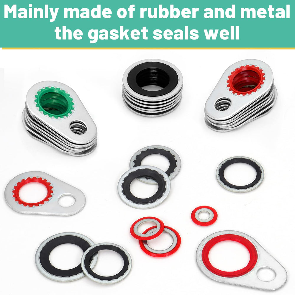 XBVV seals next to ruler showing scale for easy size verification before installation