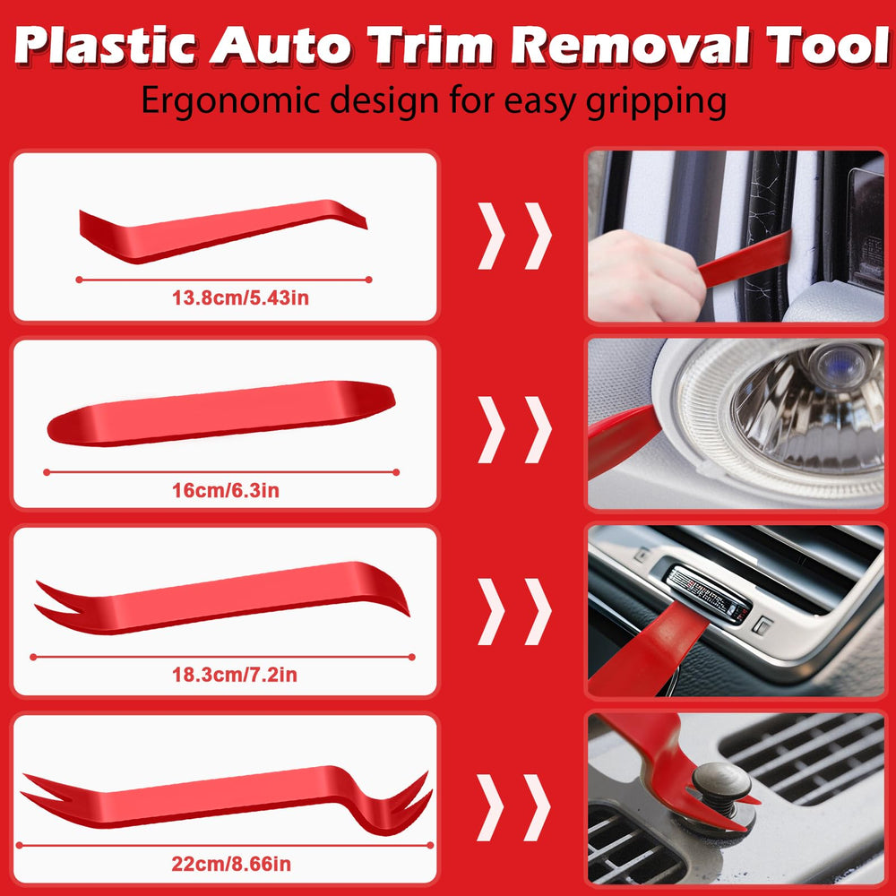 XBVV tools in use removing car door trim safely without scratching interior panels