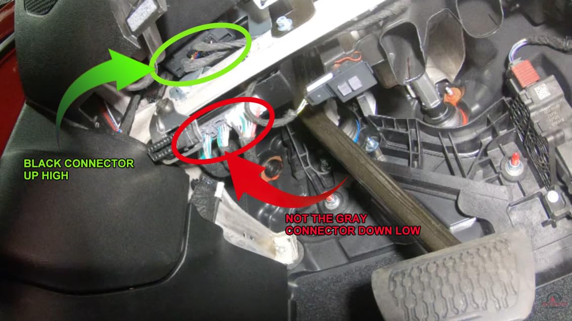 xcarpad module with Jeep Wrangler on road, suggests improved driving comfort benefit