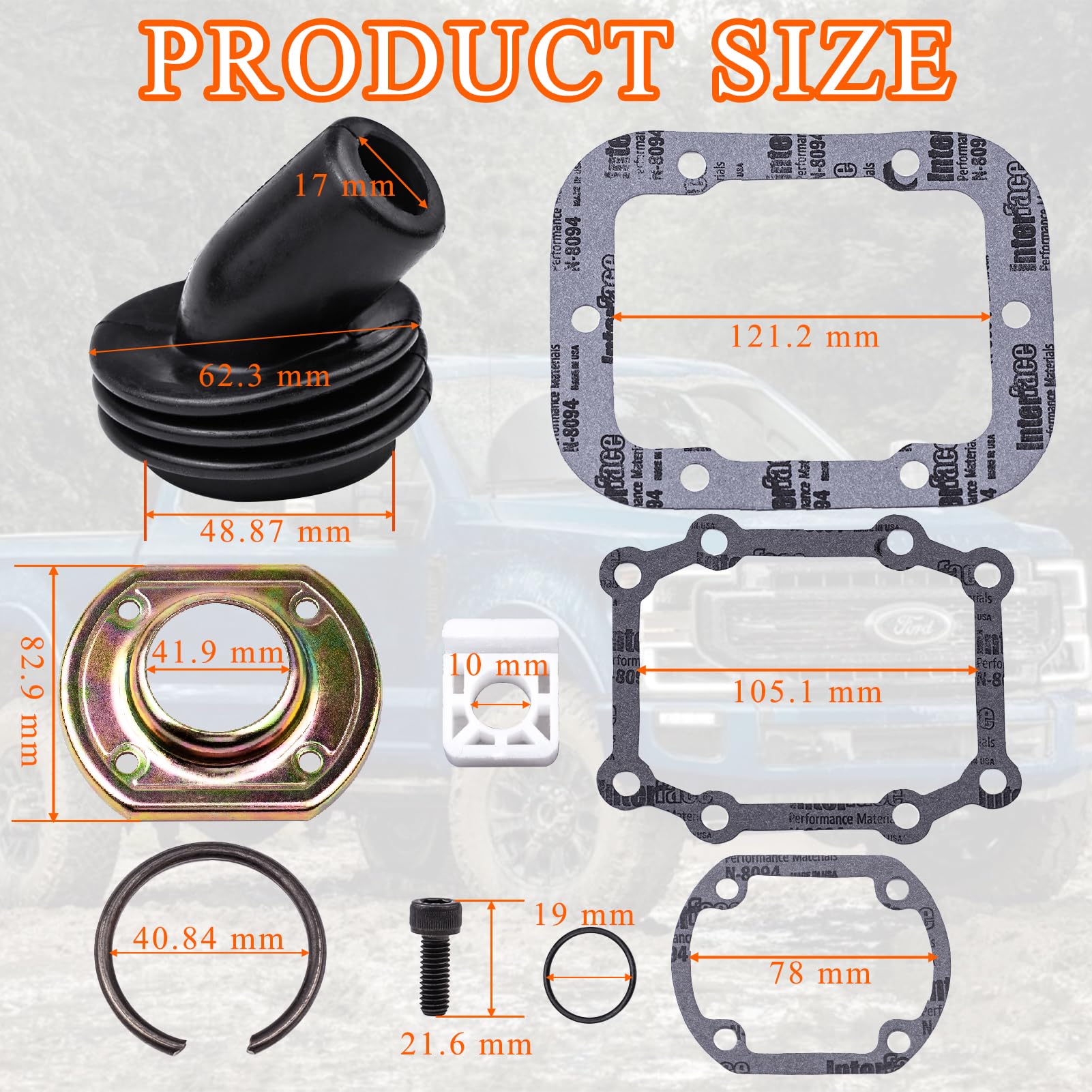 XDDPRO shifter top cover detail emphasizing durable replacement and leak prevention