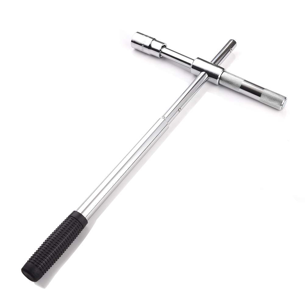 Xergur front view of full lug wrench showing durable construction and quick access