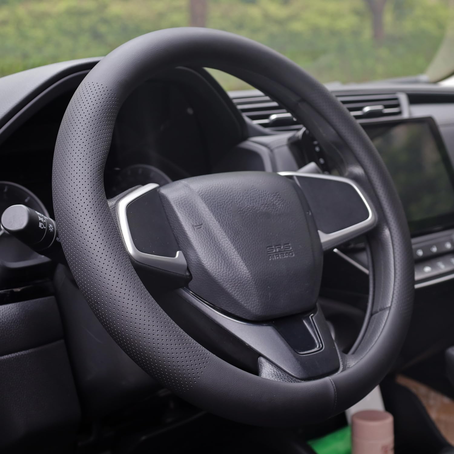 XHRING installed in Bronco driver view improving grip and cabin look