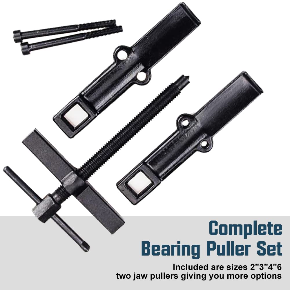 XIIW puller beside ruler showing size range benefit from 2" to 6" frames