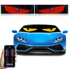 XIAOOHO front product packaging showing dual devil eyes, eye-catching vehicle styling