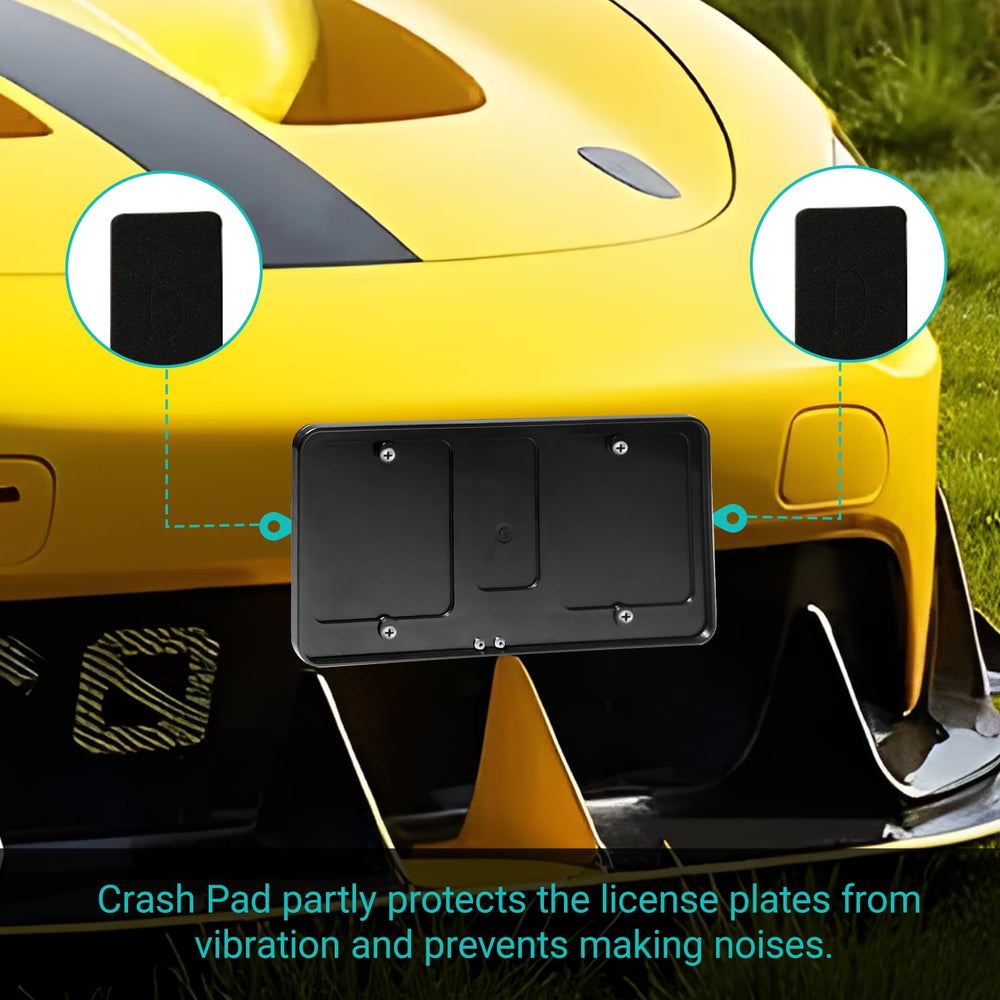 XIAOYOUZZZ included mounting hardware and crash pad reducing vibration noise