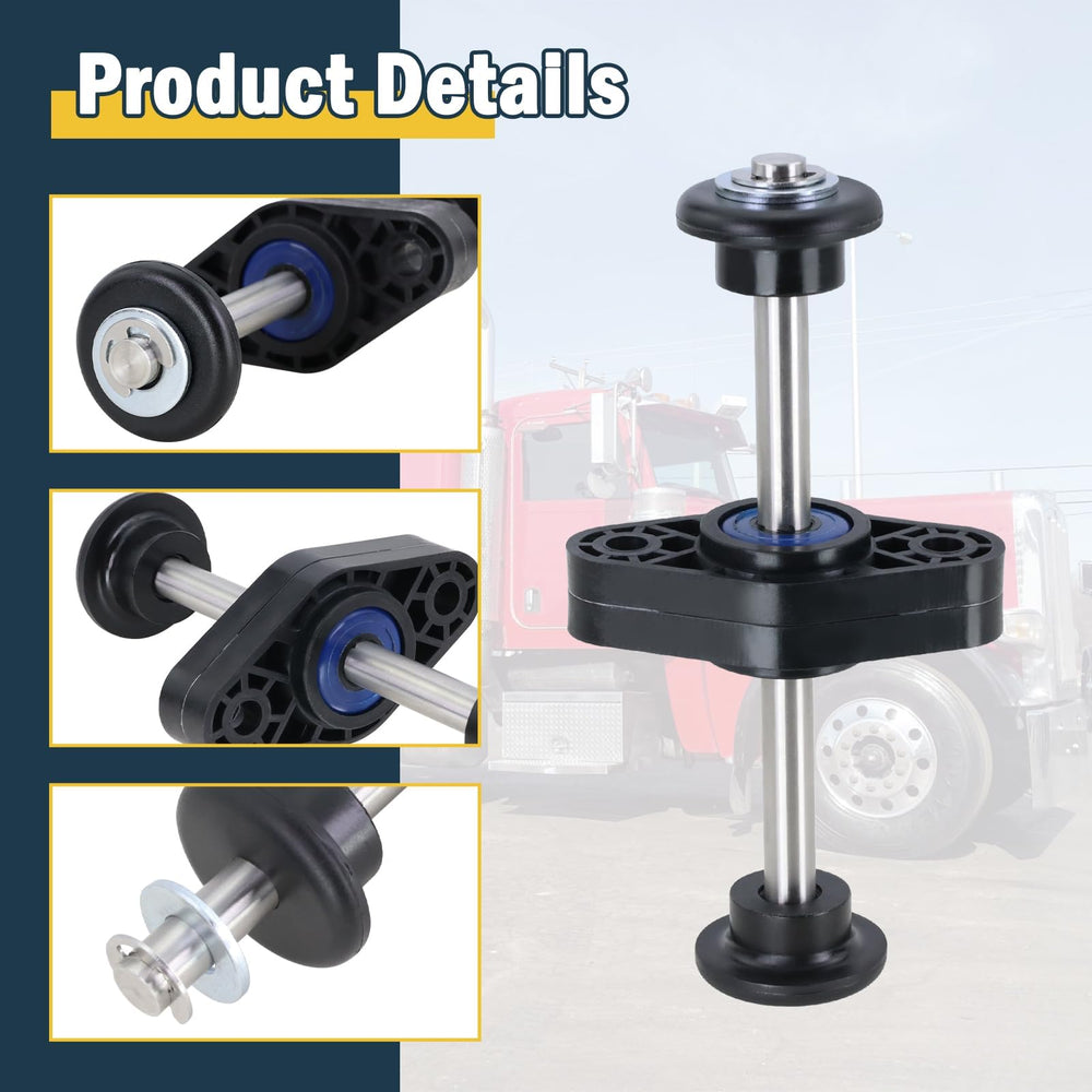 Xiaoyudou mounted on truck exhaust demonstrating secure support benefit