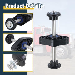 Xiaoyudou mounted on truck exhaust demonstrating secure support benefit